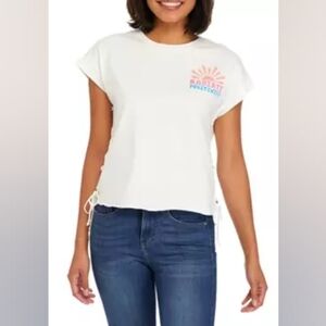 Frayed Jeans Muscle T-Shirt